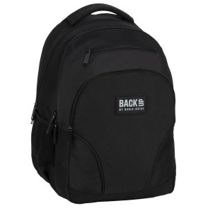 BackUp fekete iskolatáska, hátizsák 45 cm – Black