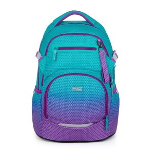 Oxybag ergonomikus iskolatáska hátizsák – Ombre türkiz-lila