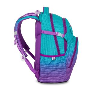 Oxybag ergonomikus iskolatáska hátizsák – Ombre türkiz-lila
