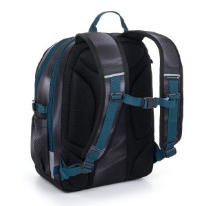 Topgal ergonomikus iskolatáska hátizsák RUBI – Grey Storm