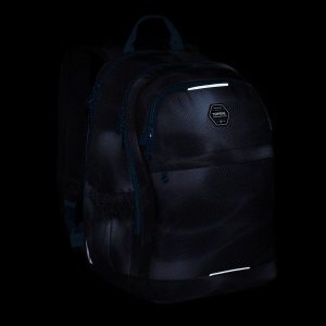 Topgal ergonomikus iskolatáska hátizsák RUBI – Grey Storm