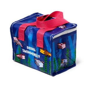 Minecraft hűtőtáska, uzsonnás táska – Axolotl