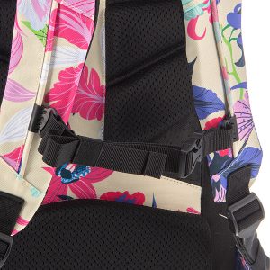Ars Una virágos anatómiai iskolatáska, hátizsák (AU-C2) – Beach Flowers