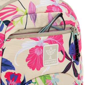 Ars Una virágos anatómiai iskolatáska, hátizsák (AU-C2) – Beach Flowers