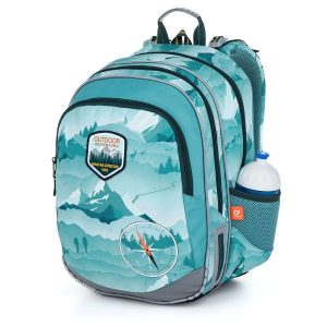 Topgal ergonomikus iskolatáska hátizsák Elly – Outdoor Adventure