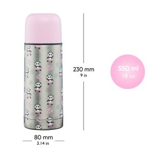 Baagl fémkulacs, termosz 550ml – Panda