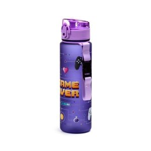 Gamer műanyag kulacs 600 ml-es – Game Over