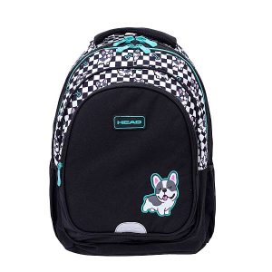 HEAD kutyás ergonomikus iskolatáska, hátizsák 42 cm – Cute Puppy