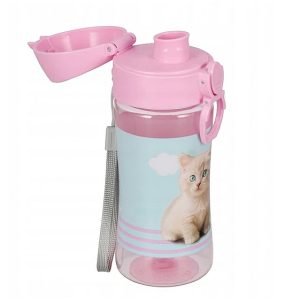 Starpak cicás műanyag kulacs 450ml – Pawsitive