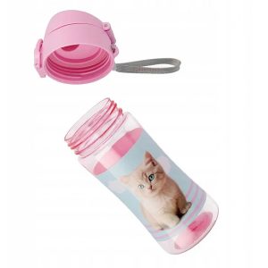 Starpak cicás műanyag kulacs 450ml – Pawsitive