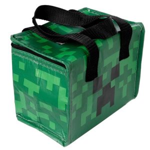 Minecraft hűtőtáska, uzsonnás táska – Creeper
