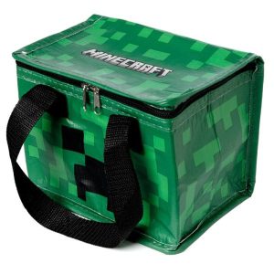 Minecraft hűtőtáska, uzsonnás táska – Creeper