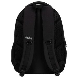 BackUp fekete iskolatáska, hátizsák 45 cm – Black