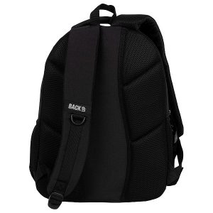 BackUp fekete iskolatáska, hátizsák 45 cm – Black