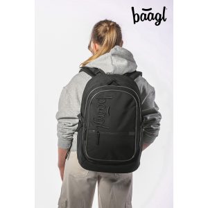 BAAGL ergonómiai iskolatáska, hátizsák – Uni Black