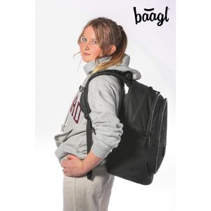 BAAGL ergonómiai iskolatáska, hátizsák – Uni Black
