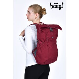 Baagl Roll hátizsák – Burgundy