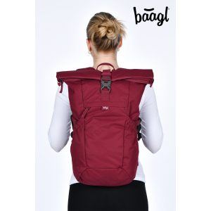Baagl Roll hátizsák – Burgundy
