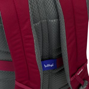 Baagl Dash iskolatáska, hátizsák – Burgundy