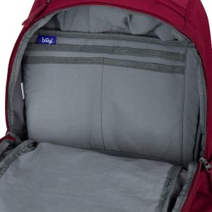 Baagl Dash iskolatáska, hátizsák – Burgundy