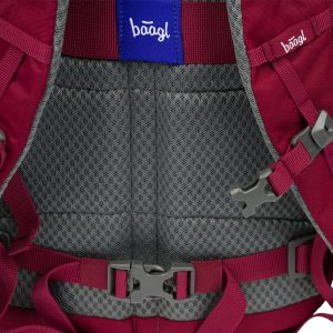 Baagl Dash iskolatáska, hátizsák – Burgundy