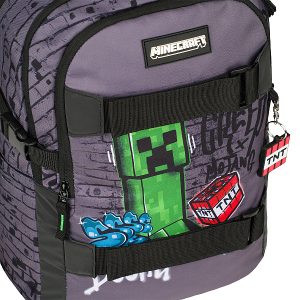 Baagl ergonomikus iskolatáska, hátizsák SZETT – Minecraft TNT