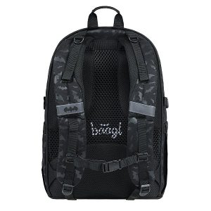 Baagl Batman ergonomikus iskolatáska, hátizsák – Black