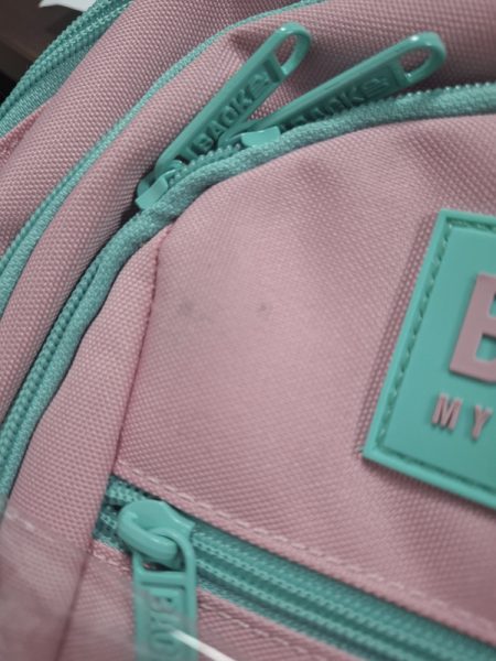 Értékcsökkentett – BackUp ergonomikus iskolatáska hátizsák – Pasztell pink