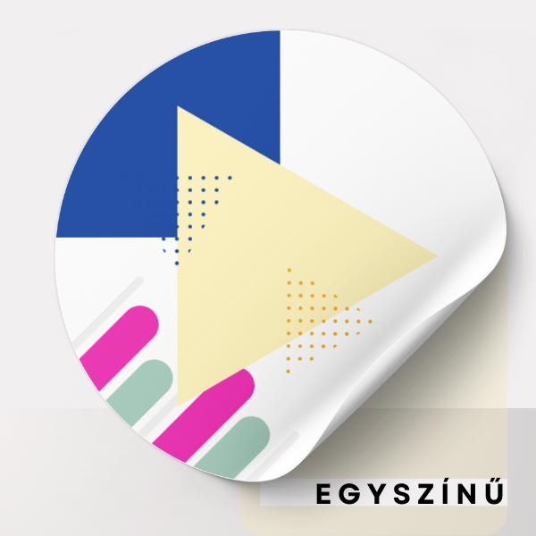 Egyszínű iskolatáska