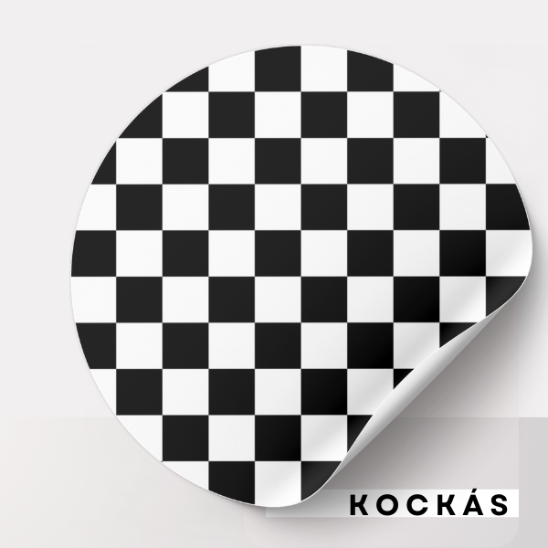 Kockás, pepita iskolatáska